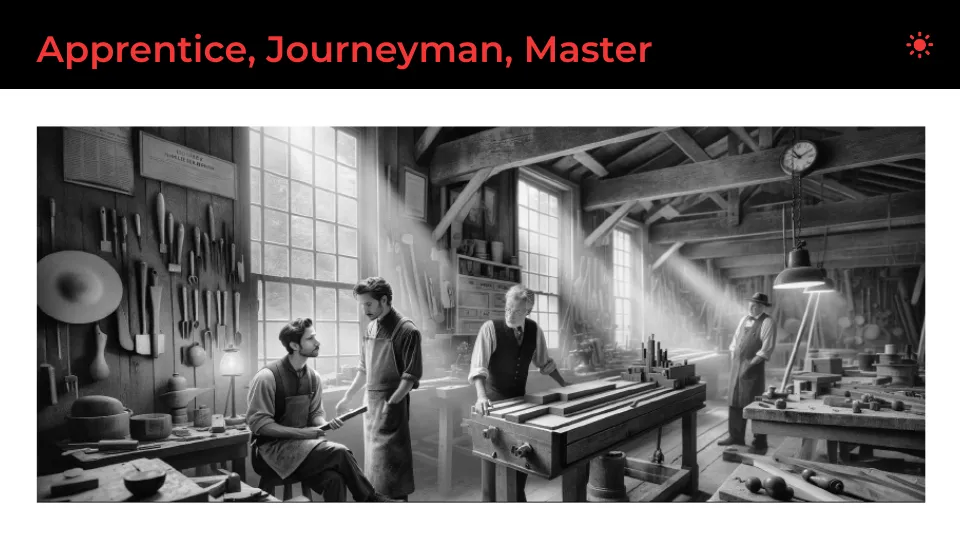 Apprentice Journeyman Master