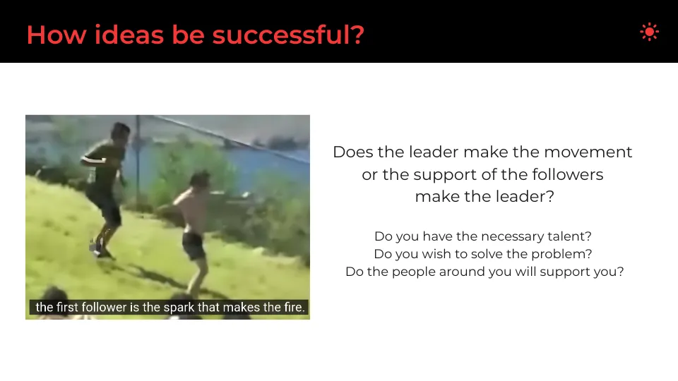 How Ideas Be Successful